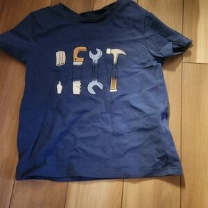 Toddler Blue Tool Graphic T-Shirt